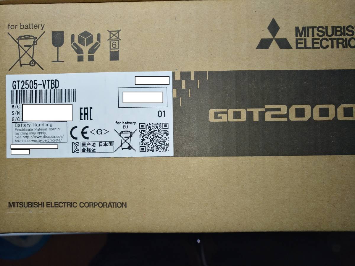 新品 三菱 タッチパネル GT2505-VTBD | hybridstudio.in