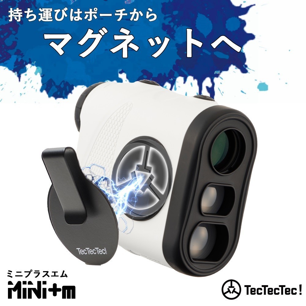 新品】テックテックテック TecTecTec! Mini M ブラック ゴルフ用レーザー距離計