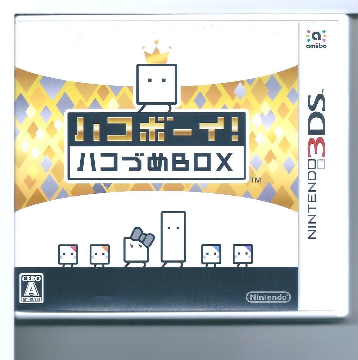 *3DS box Boy! box ..BOX package version soft 