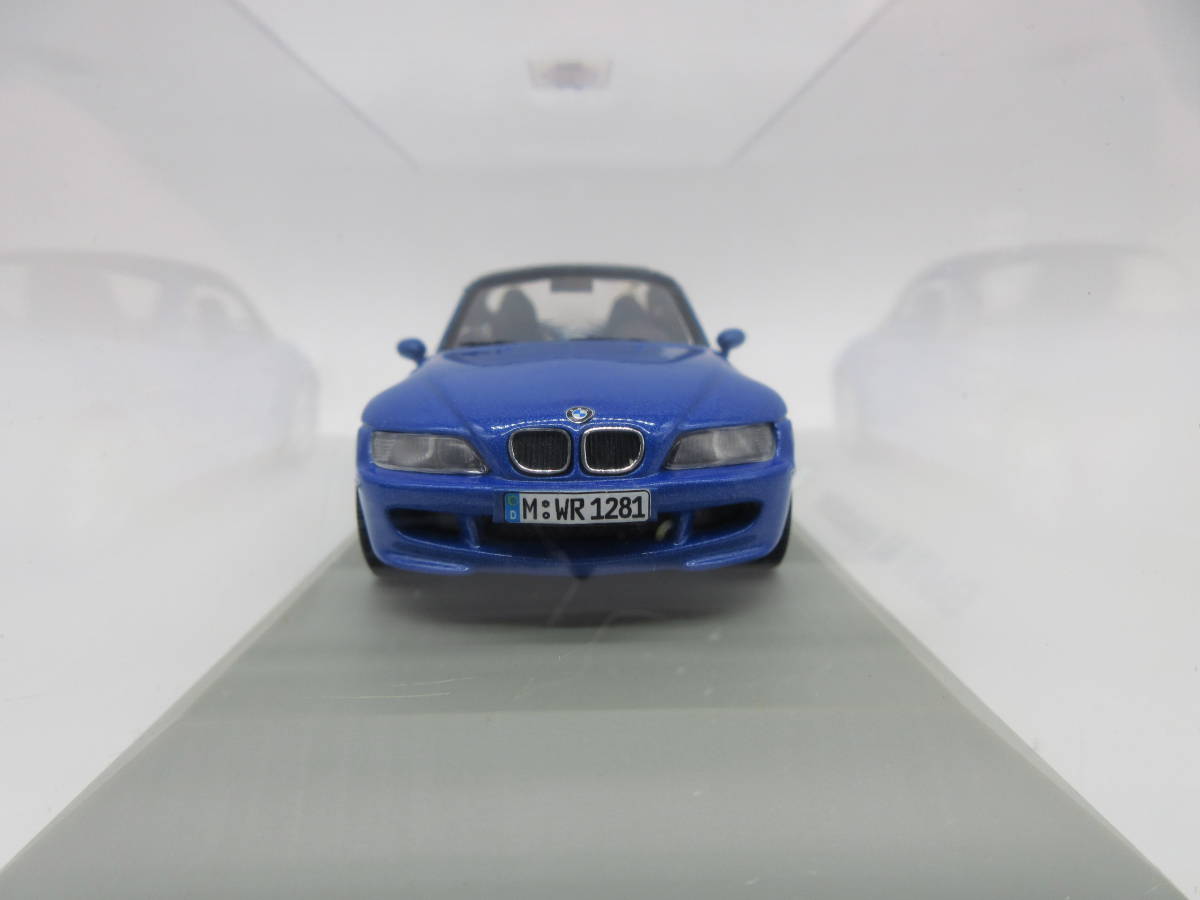1/43 BMW Z3 M roadster ロードスター　ディーラー特注 ミニカー　ブルーメタリック_画像6