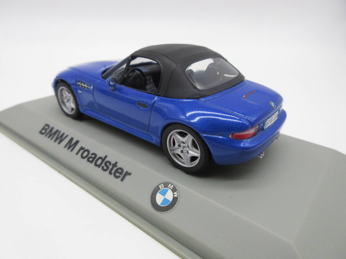 1/43 BMW Z3 M roadster ロードスター　ディーラー特注 ミニカー　ブルーメタリック_画像8