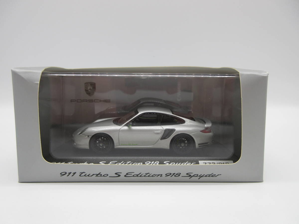 1/43 ポルシェ PORSCHE 911 ターボ S エディション 918 スパイダー