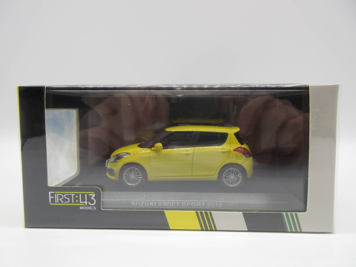 1/43 スズキ　3代目スイフトスポーツ SUZUKI SWIFT SPORT 2012　ミニカー　イエロー