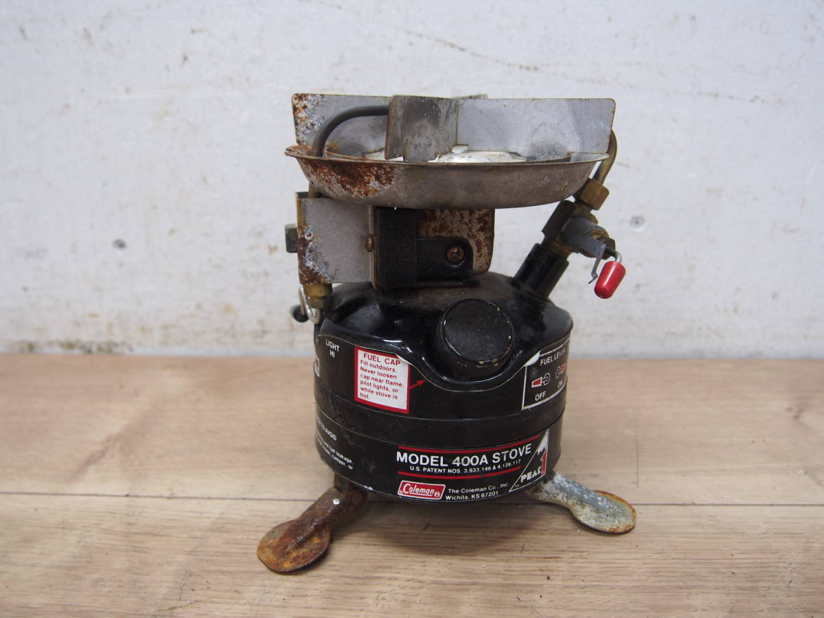 シングルバ ヤフオク! PEAK1 400A STOVE シングル... - Coleman