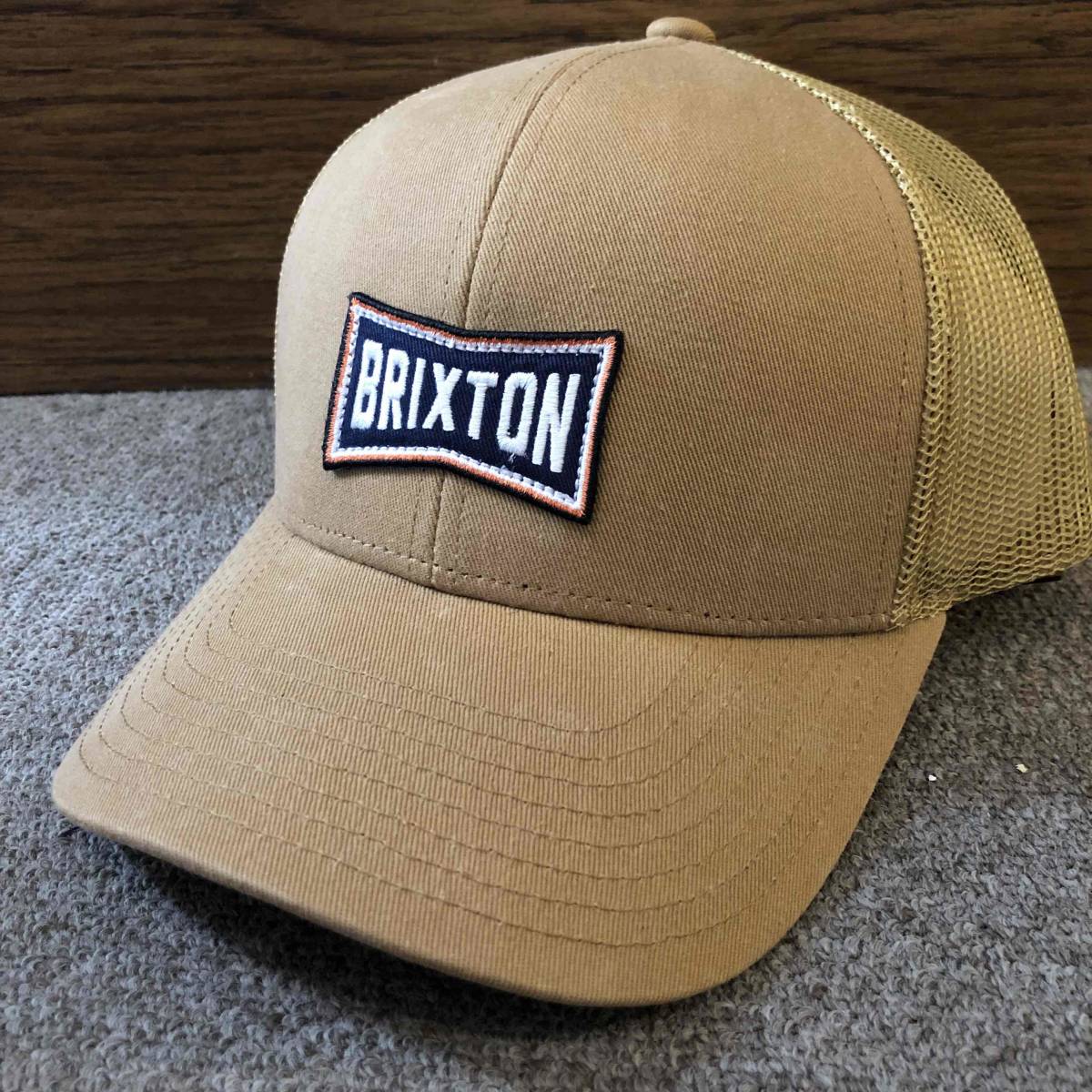 BRIXTON メッシュキャップ TRUSS COPPER ブリクストン_画像1