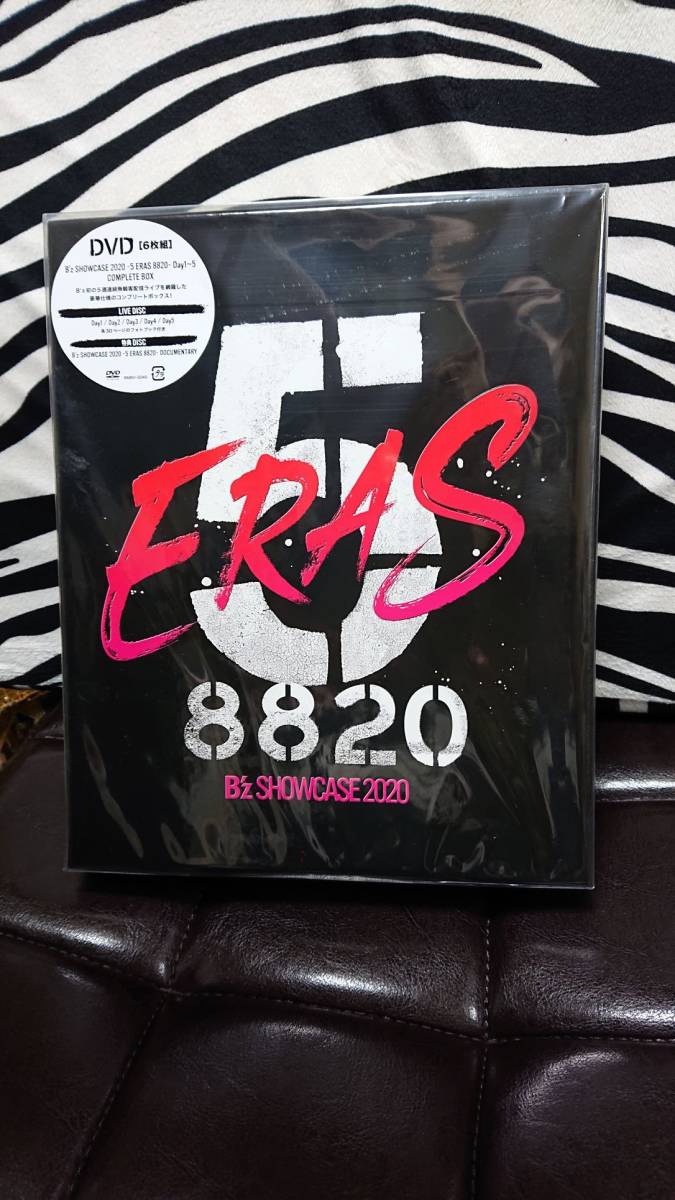 B'z SHOWCASE 2020 -5 ERAS 8820- Day1～5 COMPLETE BOX（DVD6枚組
