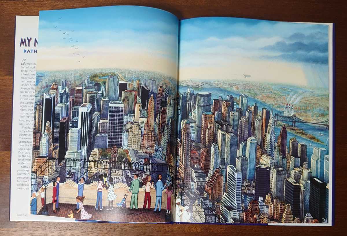  foreign book -1993 year /MY NEW YORK/KATHY JAKOBSEN/Little,Brown