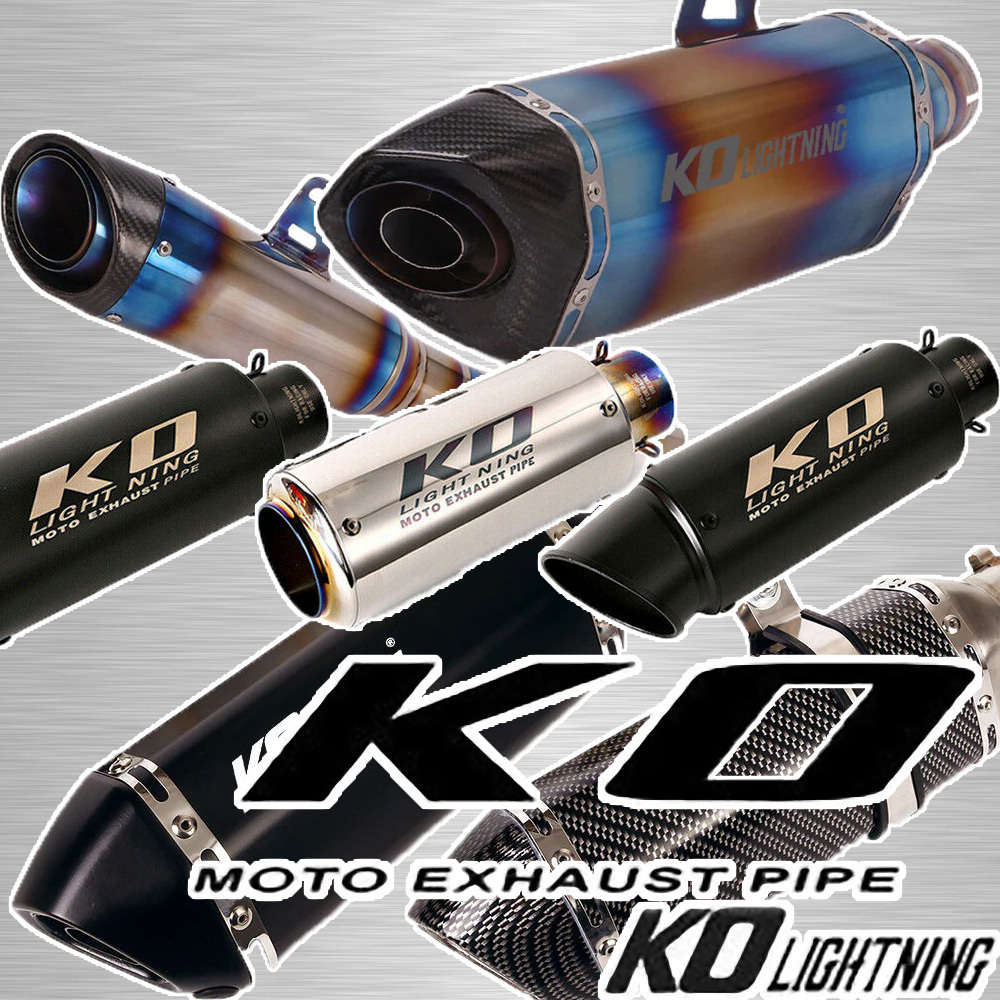 KO Lightning / 300mm フルエキゾースト マフラー / カワサキ ニンジャ650 / Z650 2017- ( EX650K / ER650H )_画像6