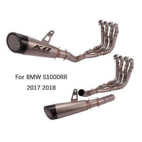 KO Lightning / 310 mm ステンレスフルエキゾーストマフラー / BMW S1000RR 2017-2018