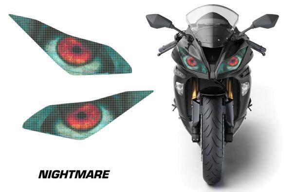 新発売 AMR Racing ヘッドライト アイ デカール NIGHTMARE ZX-6R 2013