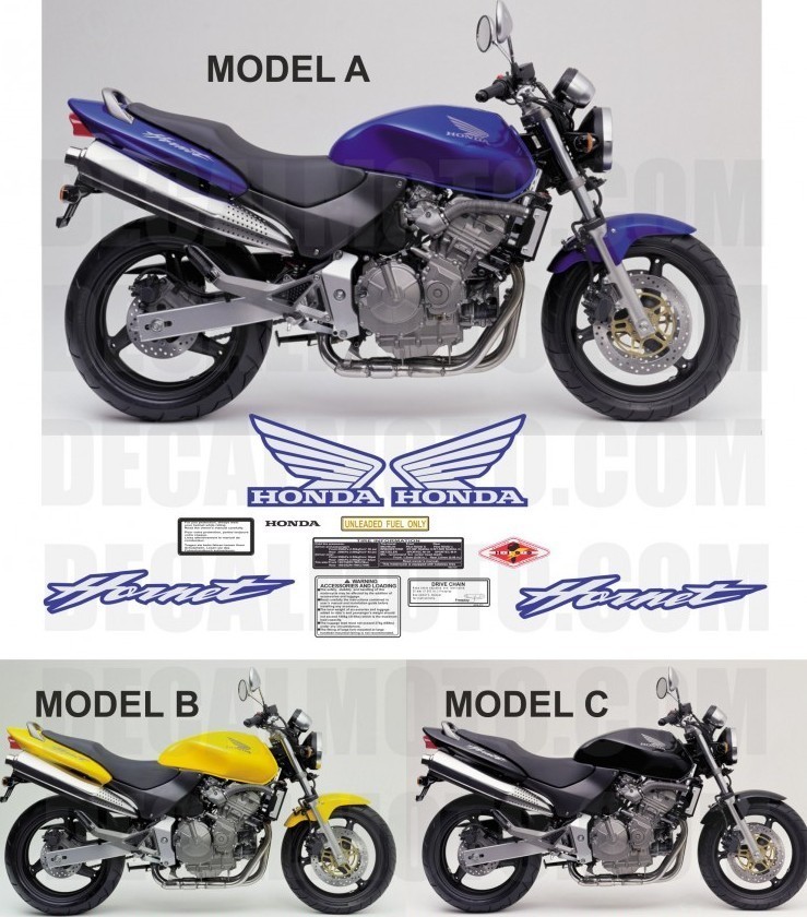 カスタム グラフィック デカール ステッカー 車体用 / ホンダ ホーネット 250 / 600 /900 ( MC31 PC36 SC48 ）/ CB 600 F 2002_画像1