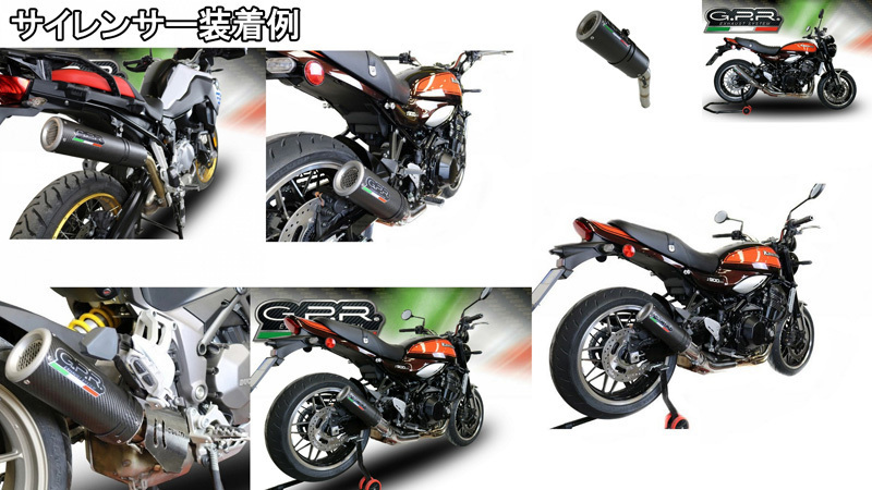 イタリア GPR / M3 カーボンルック スリップオン マフラー 公道仕様 / スズキ SUZUKI GSX-R 600 K6 2006-2007_画像2