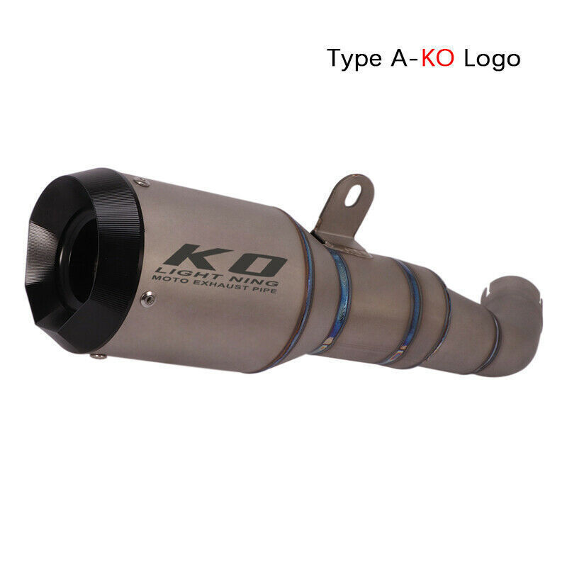 KO Lightning / 195mm Type:A～B スリップオン マフラー / ヤマハ YZF-R3 / YZF-R25 2015- / MT-25 / MT-03 2015-