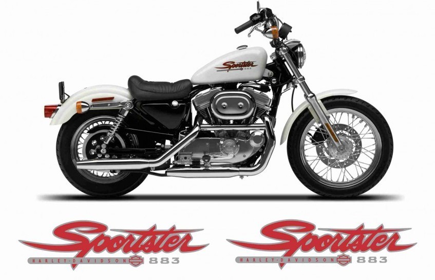 18%OFF】 ハーレーダビッドソン スポーツスター タンク デカール ステッカー XLH883 ハーレーダビッドソン スポーツスター XLH883 タンク デカール ステッカ