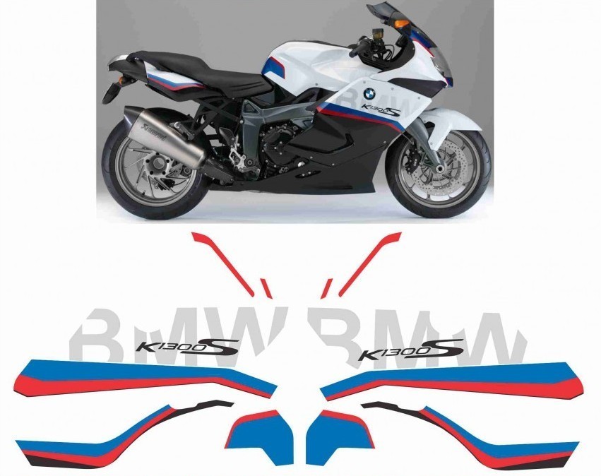 カスタム グラフィック デカール ステッカー 車体用 / BMW K1300S / BMW MOTORSPORT_画像1