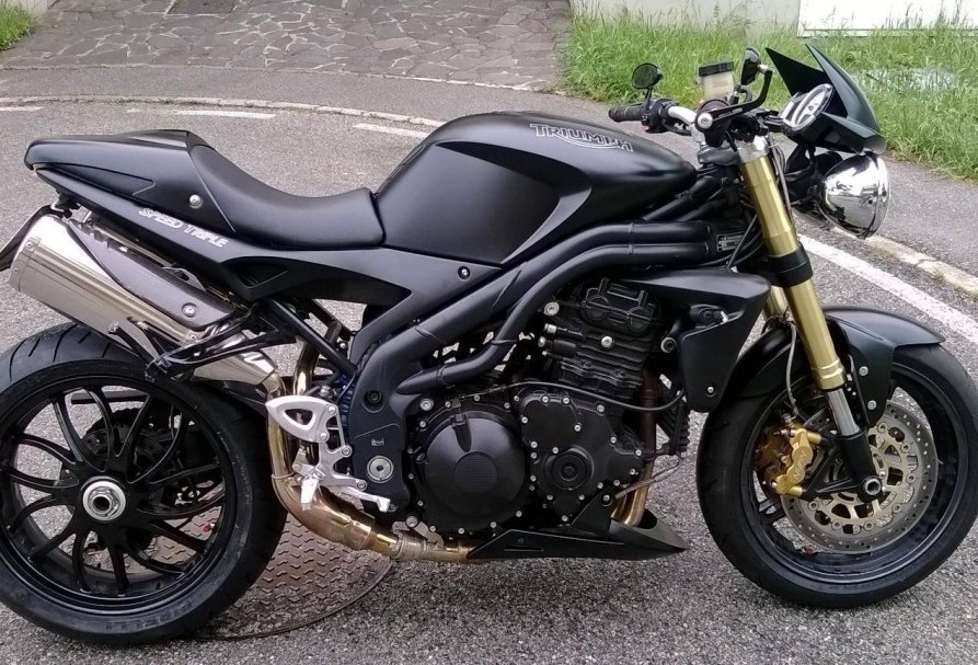 グラフィック デカール ステッカー 車体用 / トライアンフ 1050 SPEED TRIPLE スピードトリプル 1050 / 2008 2010_画像2