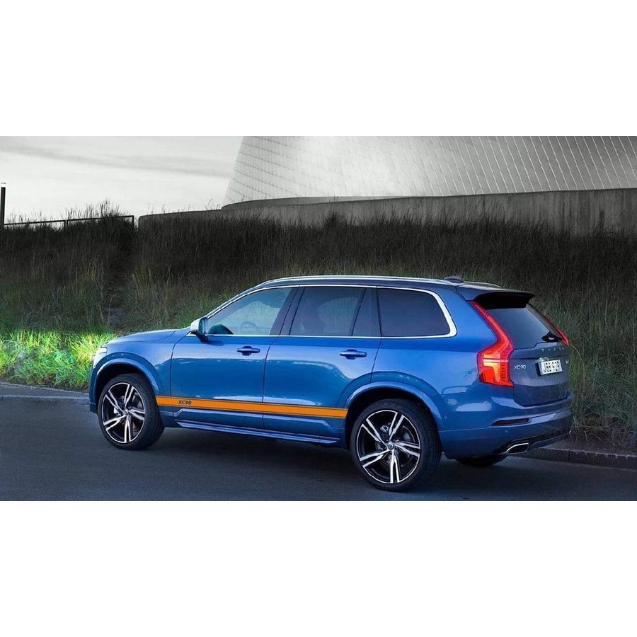 グラフィック デカール ステッカー 車体用 / ボルボ XC90 / 2X アンダー サイド ドア カスタム ストライプ4_画像4