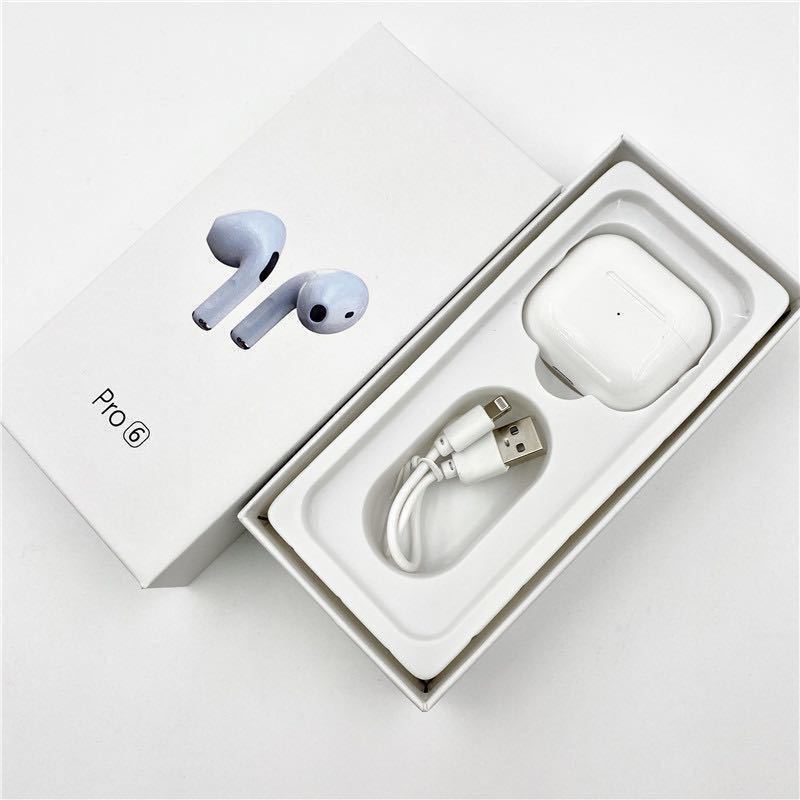 ★送料無料★Apple AirPods Pro型 2021最新型 高品質 新品 EDR ワイヤレスイヤホン Bluetooth iPhone 8 iPhone x 11 対応 Sony代替 Pro8 6._画像2