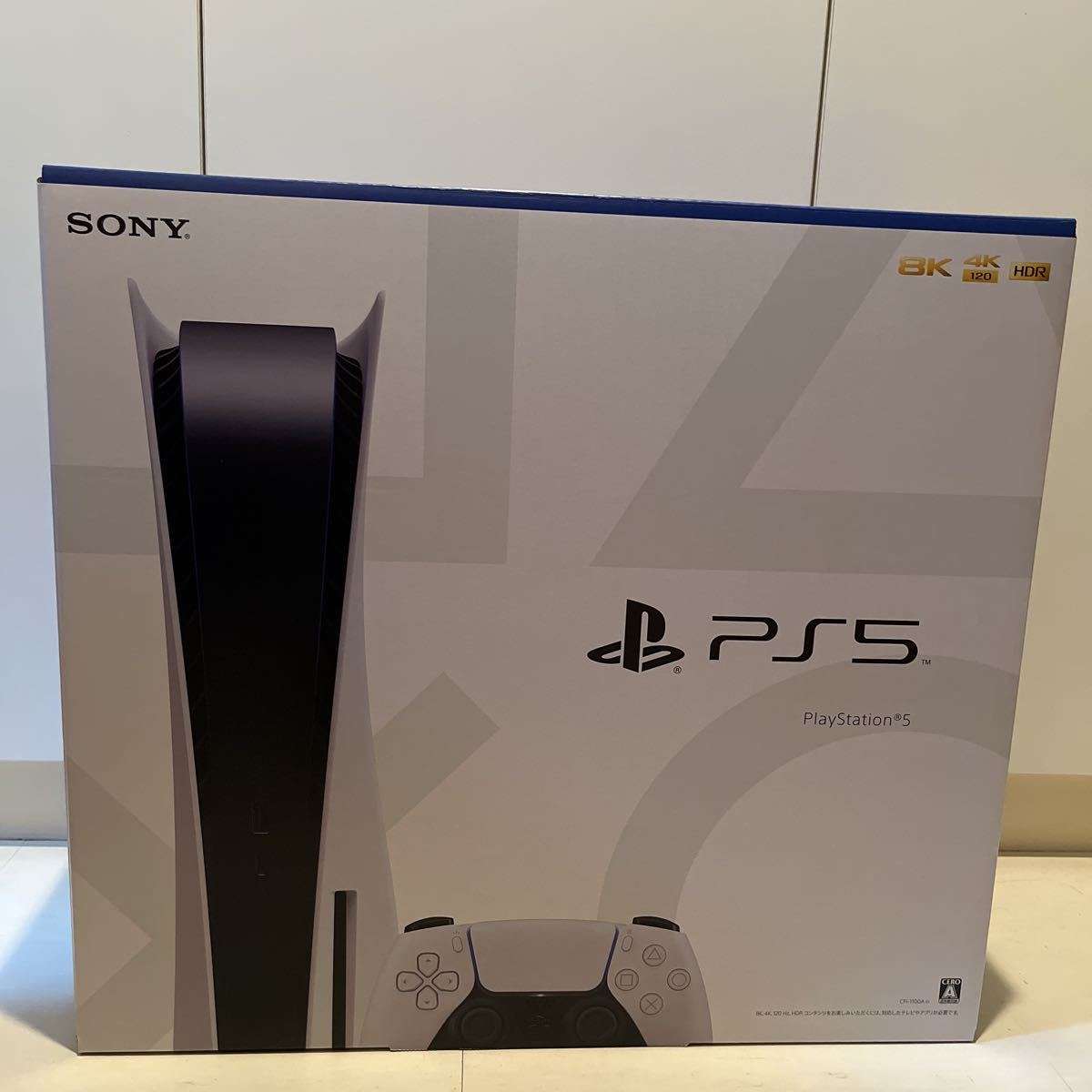 【新品未開封品・送料無料】PlayStation5 本体SONY PS5 CFI-1100A01 ディスクドライブ搭載モデル プレステ_画像1