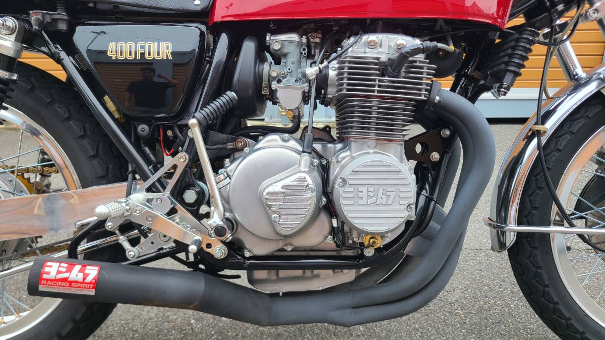 ヨンフォア CB400FOUR CB400F 部品フルオーバーホール&組付け ホンダ
