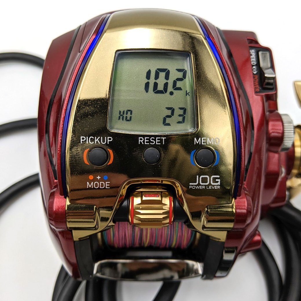 良品 ダイワ シーボーグ 300MJ 右巻き 電動リール 10.2k 23時間 本体