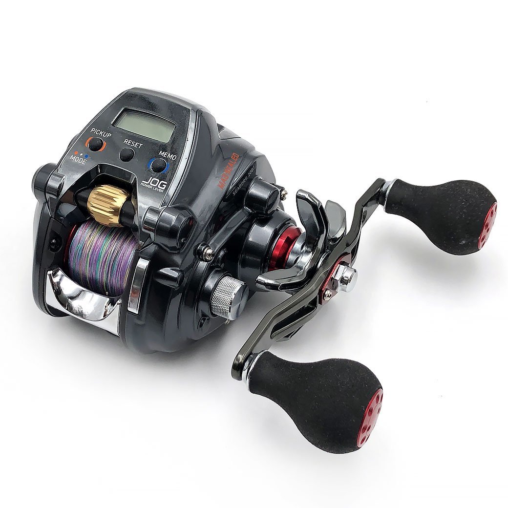 ボディ割跡 ダイワ シーボーグ 200J 右巻き ダブルハンドル 電動リール