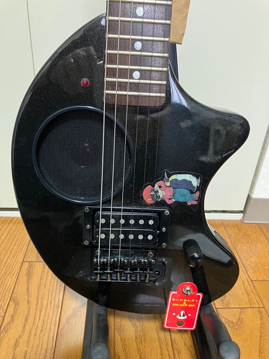 【美品 ケース付き】Fernandes ZO-3 芸達者 Black ZO-3芸達者 黒 美品完備 美品 おまけ多数 ソフトケース