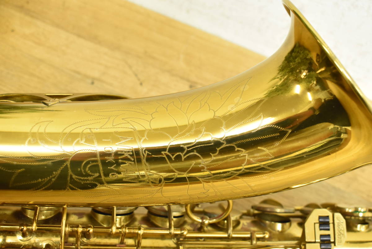 NIKKAN TOKYO N020 彫刻あり アルトサックス 管楽器 NIKKAN TOKYO N020 彫刻あり アルトサックス 管楽器