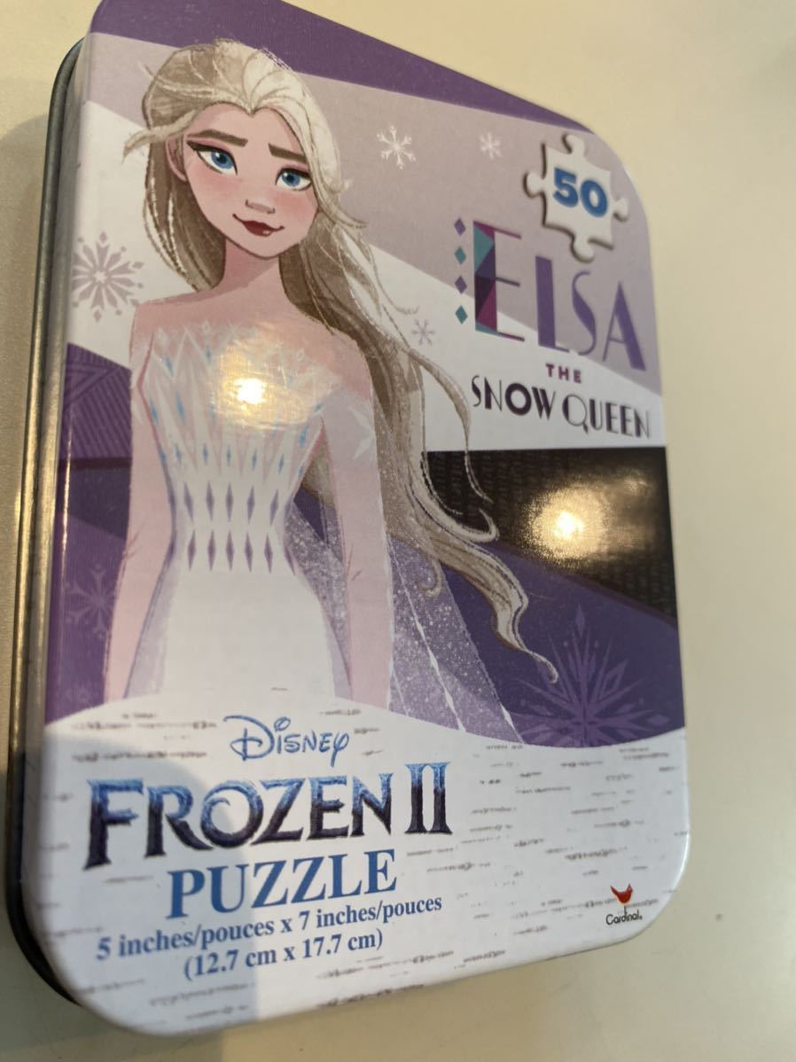 ディズニーアナと雪の女王パズル新品50ピース973_画像1