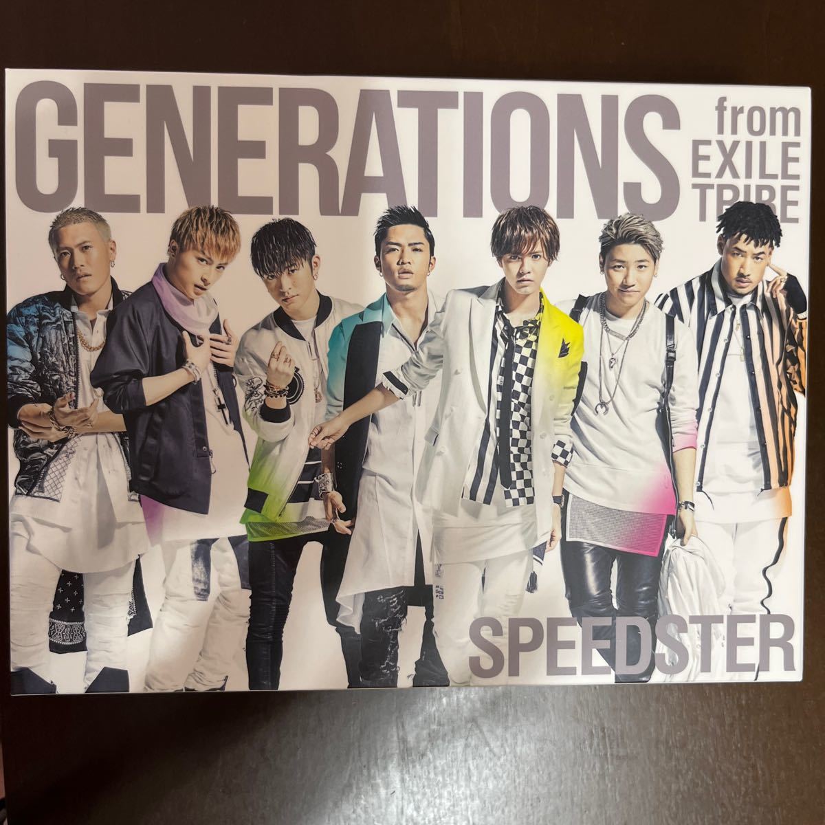 開封アリ美品GENERATIONS 3rd ALBUM 初回限定盤 SPEEDSTER CD1+Blu-ray3 フォトブック付き