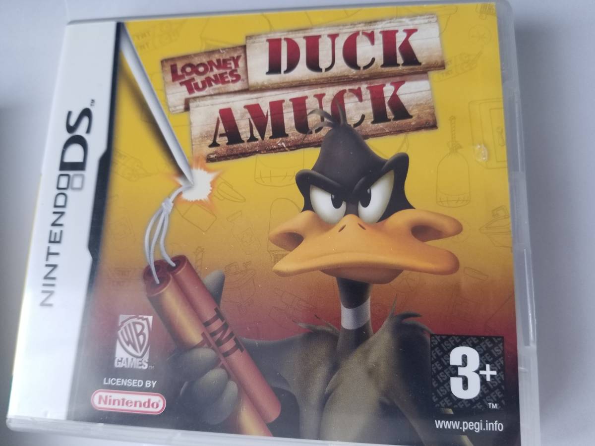 ケースダメージ　海外　イギリスDS Looney Tunes: Duck Amuck_画像1