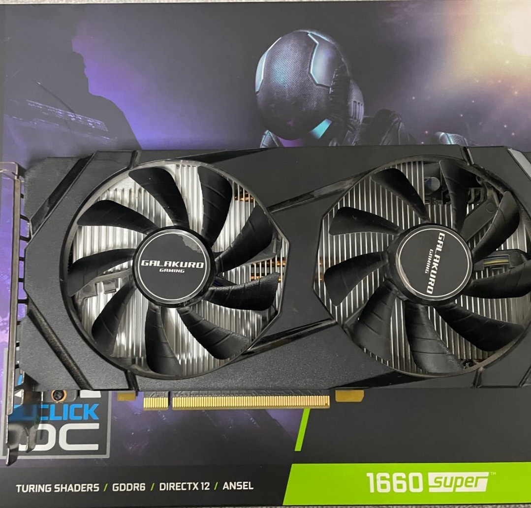 GALAKURO GALAX RTX3060白 動作確認済み