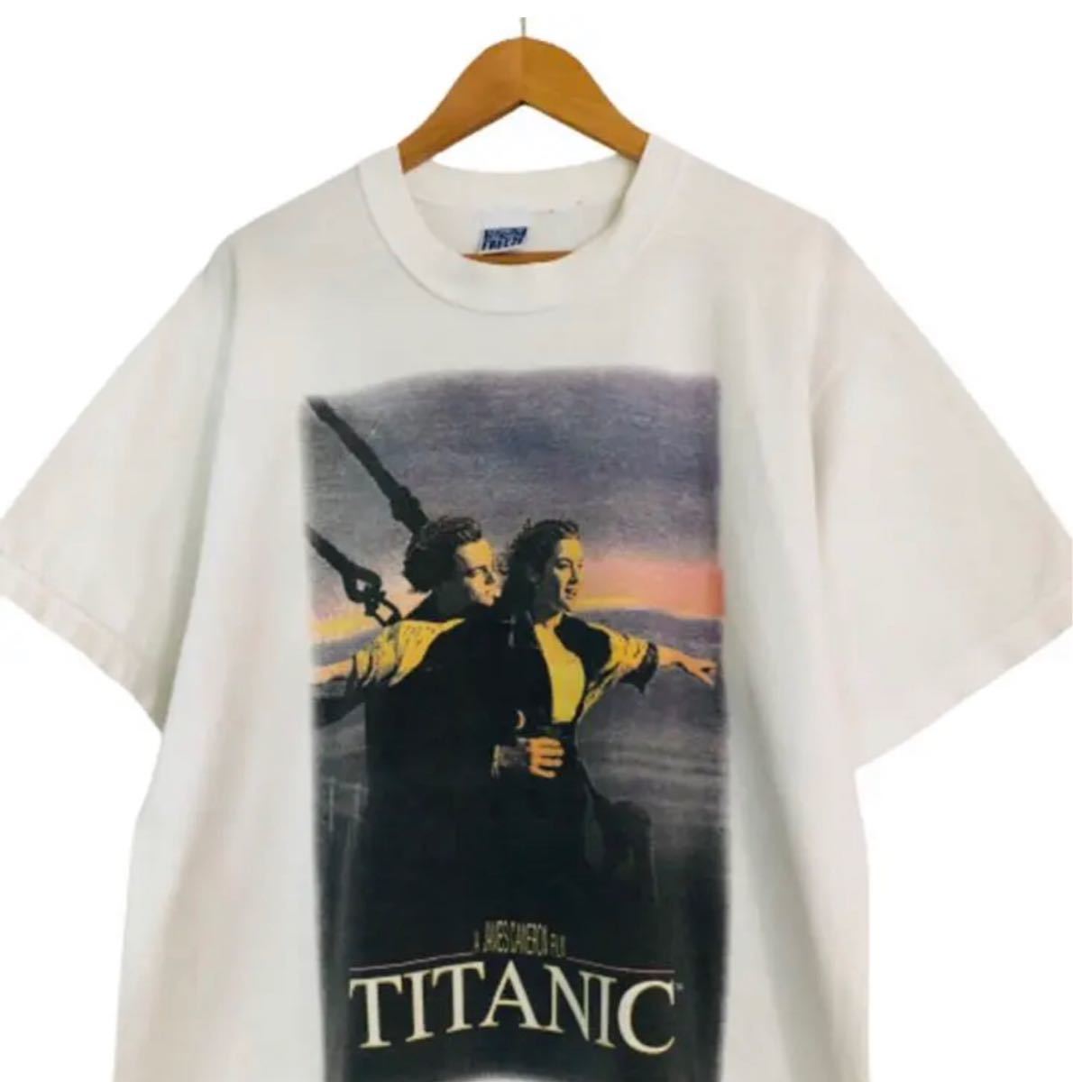 【オフィシャル】タイタニック TITANIC ジェームズ・キャメロンTシャツXL