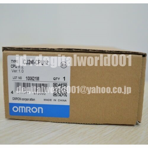 新品◆代引可◆東京発OMRON/オムロン CJ2M-CPU12 CPUユニット◆６ヶ月保証