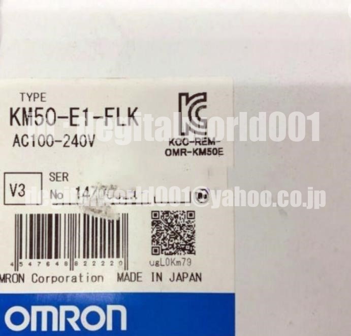 オムロン 電力量計 KM50-E1-FLK ◆６ヶ月保証