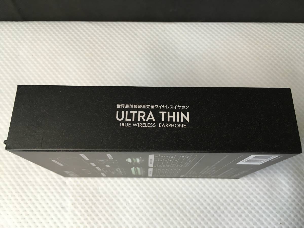 scF657* 送料無料 ULTRA THIN ワイヤレスイヤホン グリーン CARD20-GR FUGU INNOVATION JAPAN 簡易動作確認済_画像5