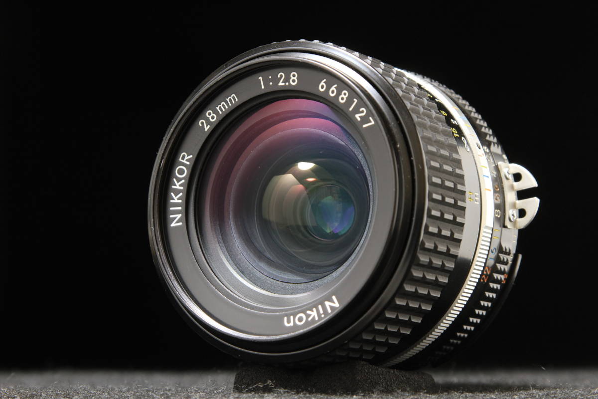 光学系良好 Nikon Ai Nikkor 28mm F2.8s 美品 minnade-ganbaro.jp