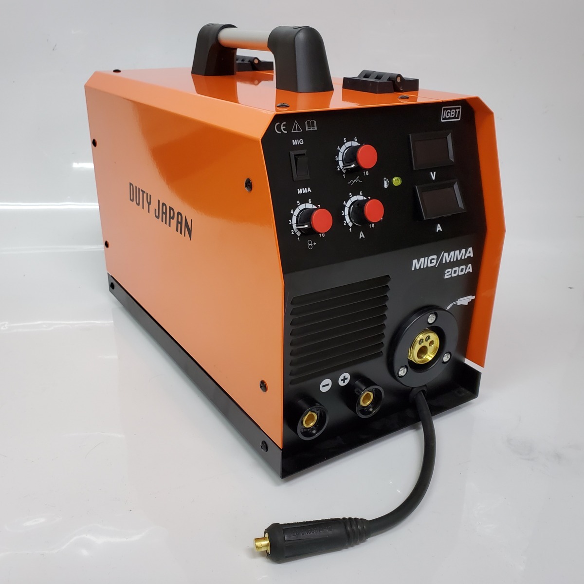 □ハイスペック MIG200 電圧100V/200V通用 インバーター半自動