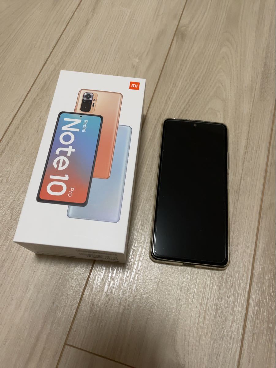 品 Xiaomi Redmi Note 10 Pro 6GB 128GB SIMフリー 日本版オニキス