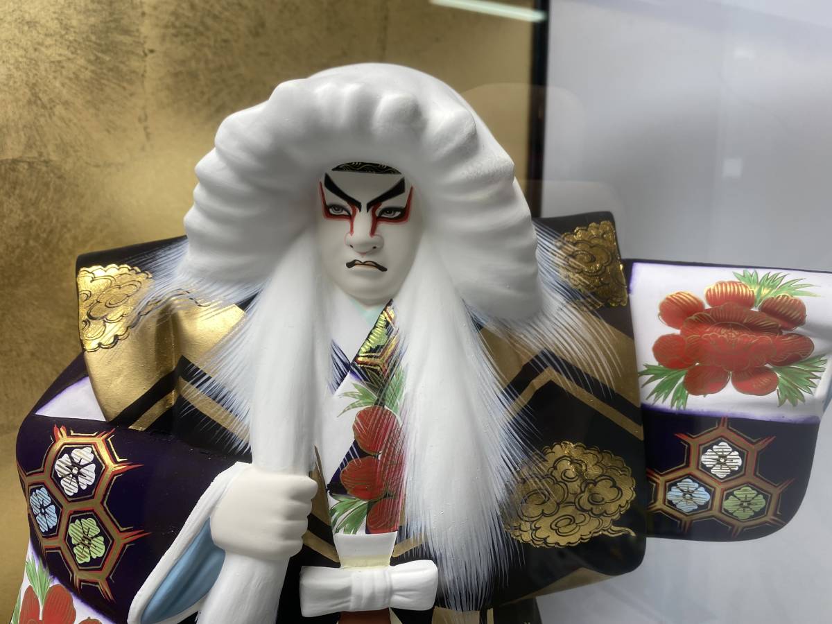 Yahoo!オークション - 平川 康彦 作 鏡獅子 博多人形 日本人形 Yahoo!オークション - 平川 康彦 作 鏡獅子 博多人形 日本人形