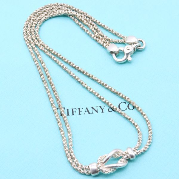 レア Tiffany ＆ Co. ダブルロープ ネックレス オールド ヴィンテージ