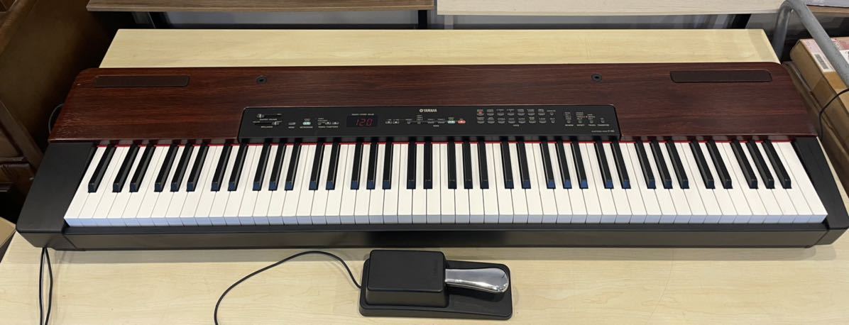 s& YAMAHA ヤマハ エレクトロピアノ 型式P-120 電子ピアノ 通電動作