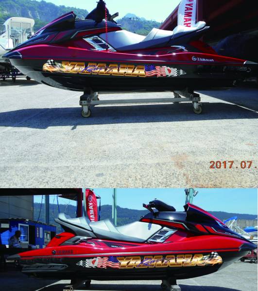 SVHO用 ハル左右セット部分 デザイン インクジェット出力 3次 SVHO用 ハル左右セット部分 デザイン インクジェット出力 3次