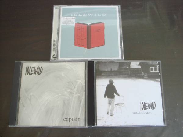 IDLEWILD　輸CD3枚セット　100　BROKEN　WINDOWS　CAPTAIN　WARNING/PROMISES