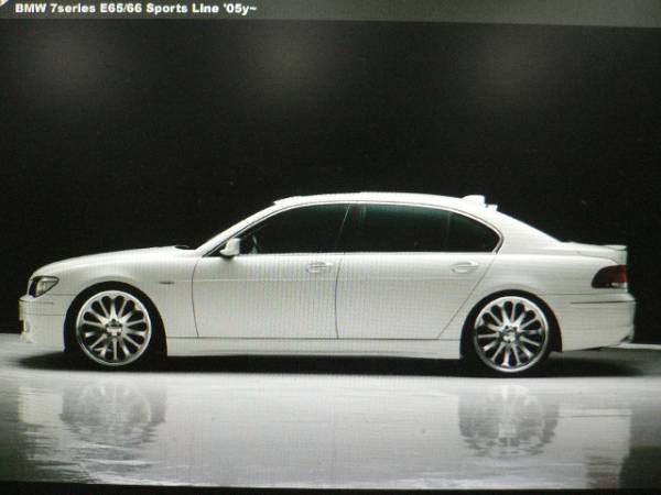 ★★ ＷＡＬＤ 純正品 Ｅ６５ 后期 ショート サイドステップ ＢＭＷ用 ? ★