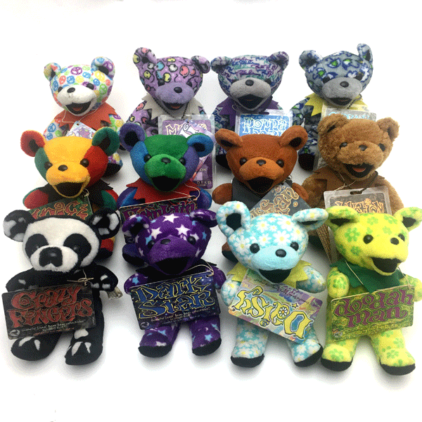 Yahoo!オークション - 美品 グレイトフルデッドベア 28体セット Yahoo!オークション - 美品 グレイトフルデッドベア 28体セット