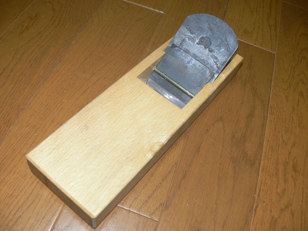 越後 三条 珍品 希少 登録 松弘 特製 寸八鉋 72mm 共裏 未使用 (永弘