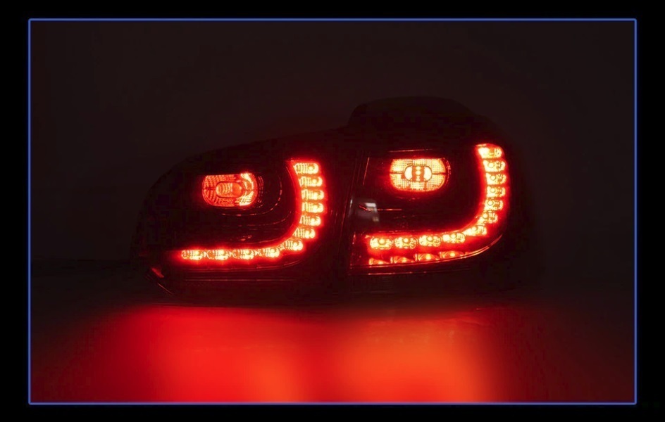 テールライト フォルクスワーゲン ゴルフ6 5K Mk6 テールランプ LED GOLF スモーク シーケンシャルウィンカー AOKEDING_画像8