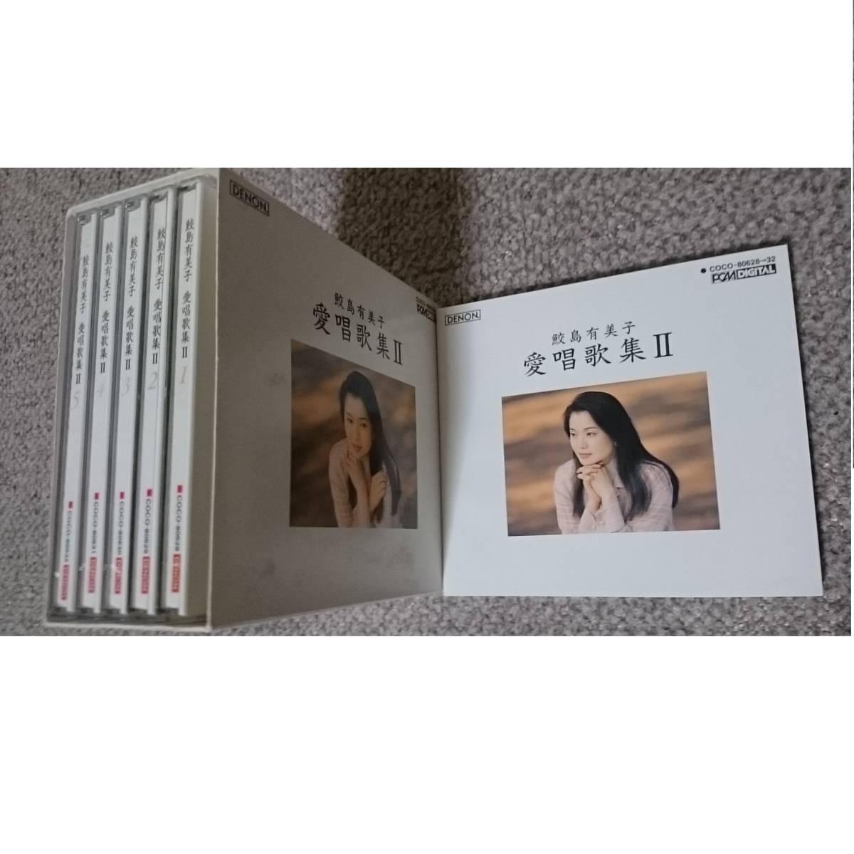 KF　　鮫島有美子　　愛唱歌集Ⅰ　・　Ⅱ　　計10CD