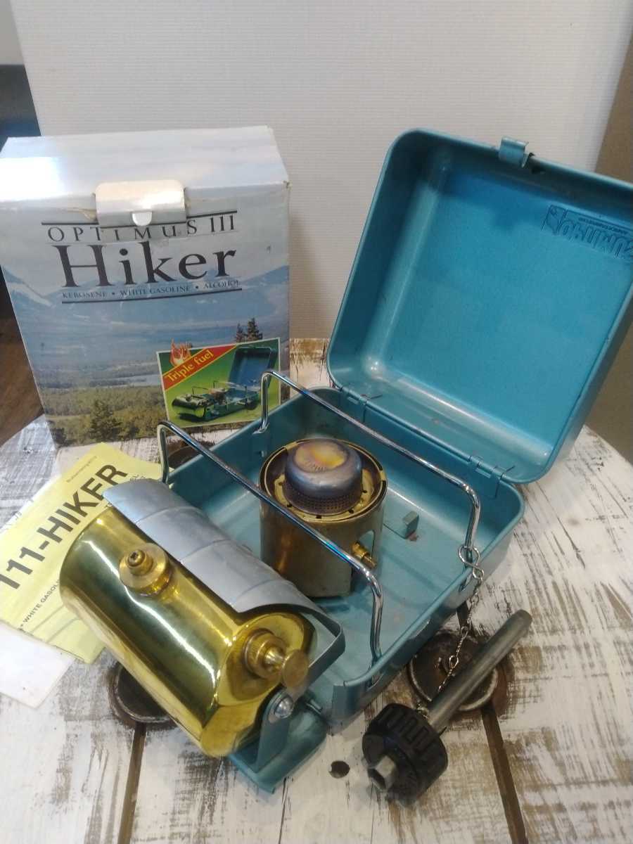 Optimus No.111 Hiker Triple fuel サイレントバーナー オプティマス